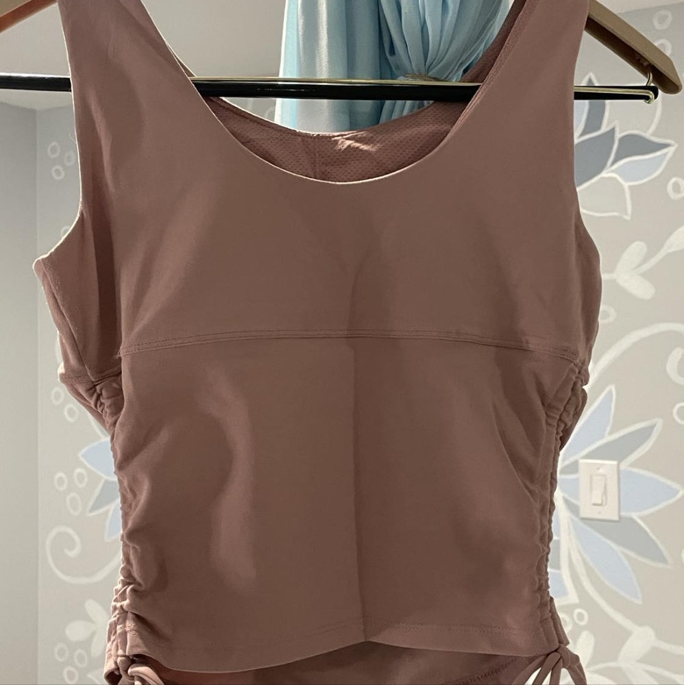 Pink love tree workout shirt